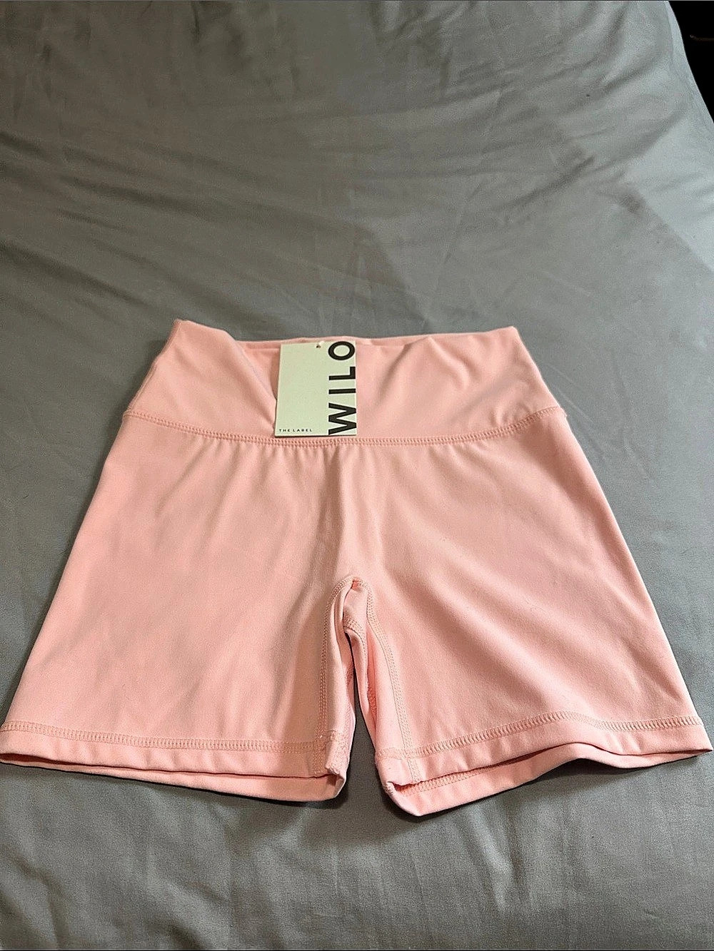 Wilo 5 Inch Bike Shorts Size Small in Pink (NWT)